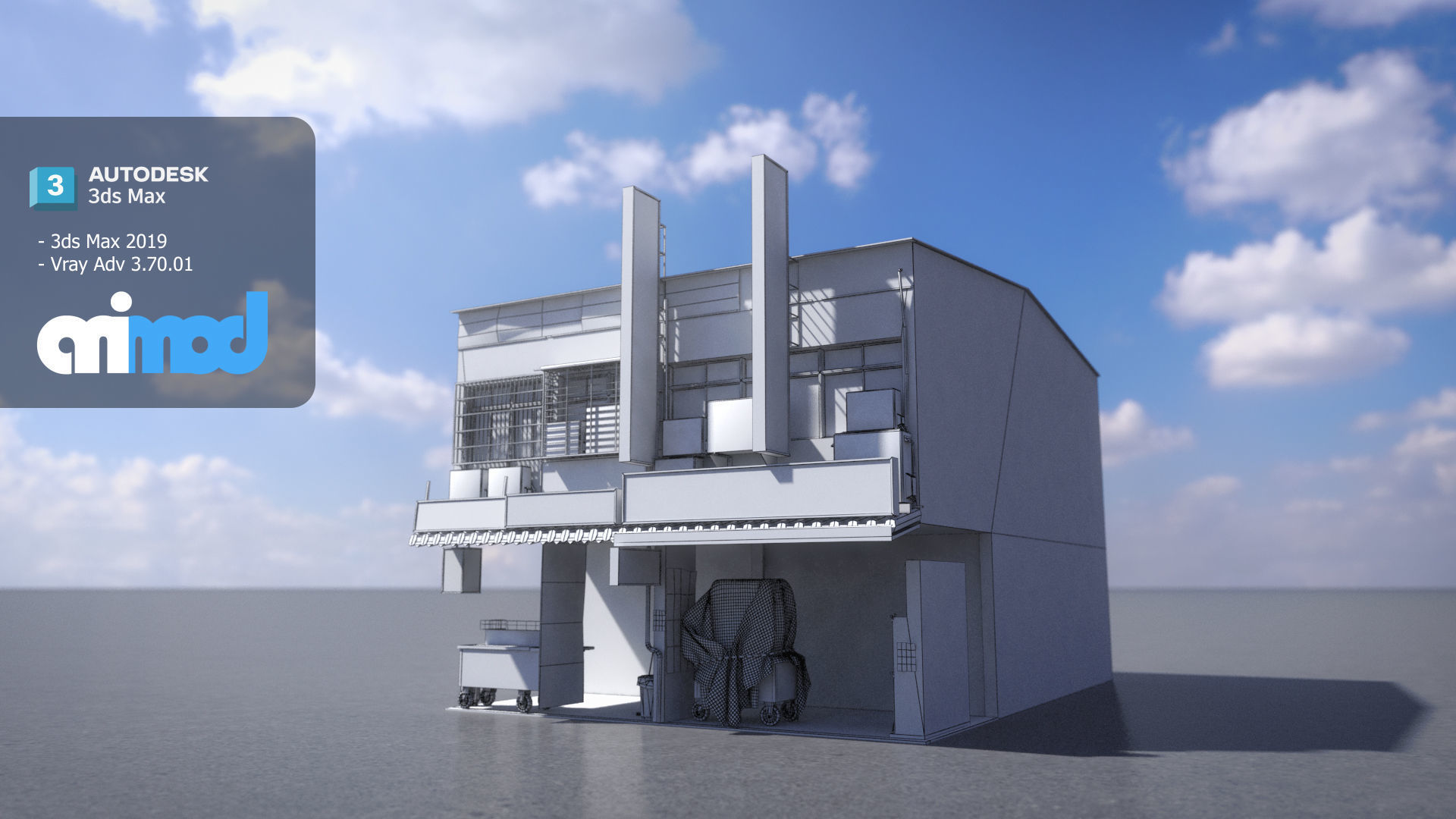Raohe Building 01 3D model_5