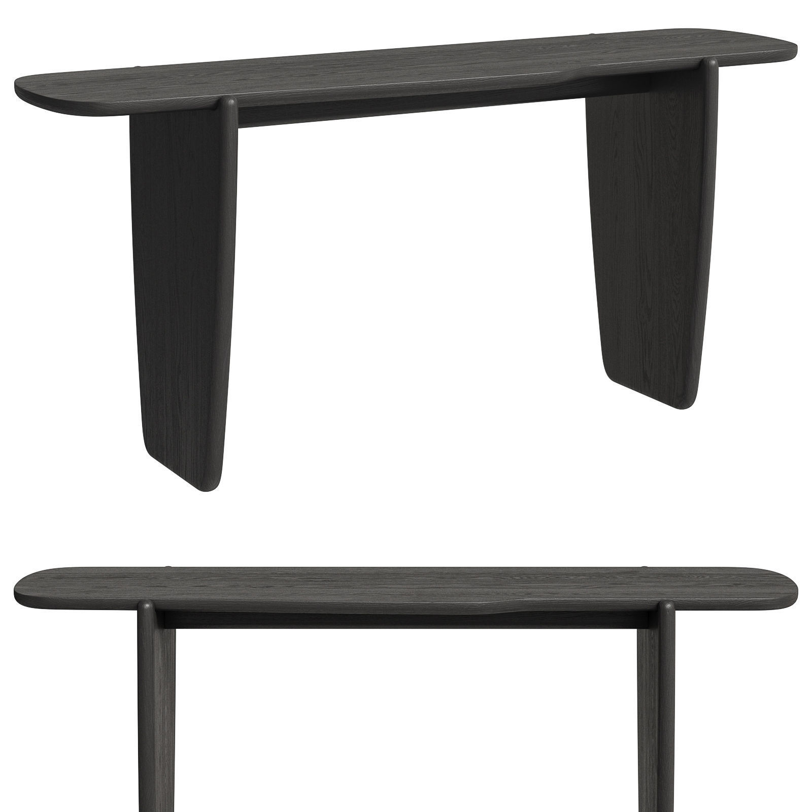 David Shaw wooden Finch console 3D model_2