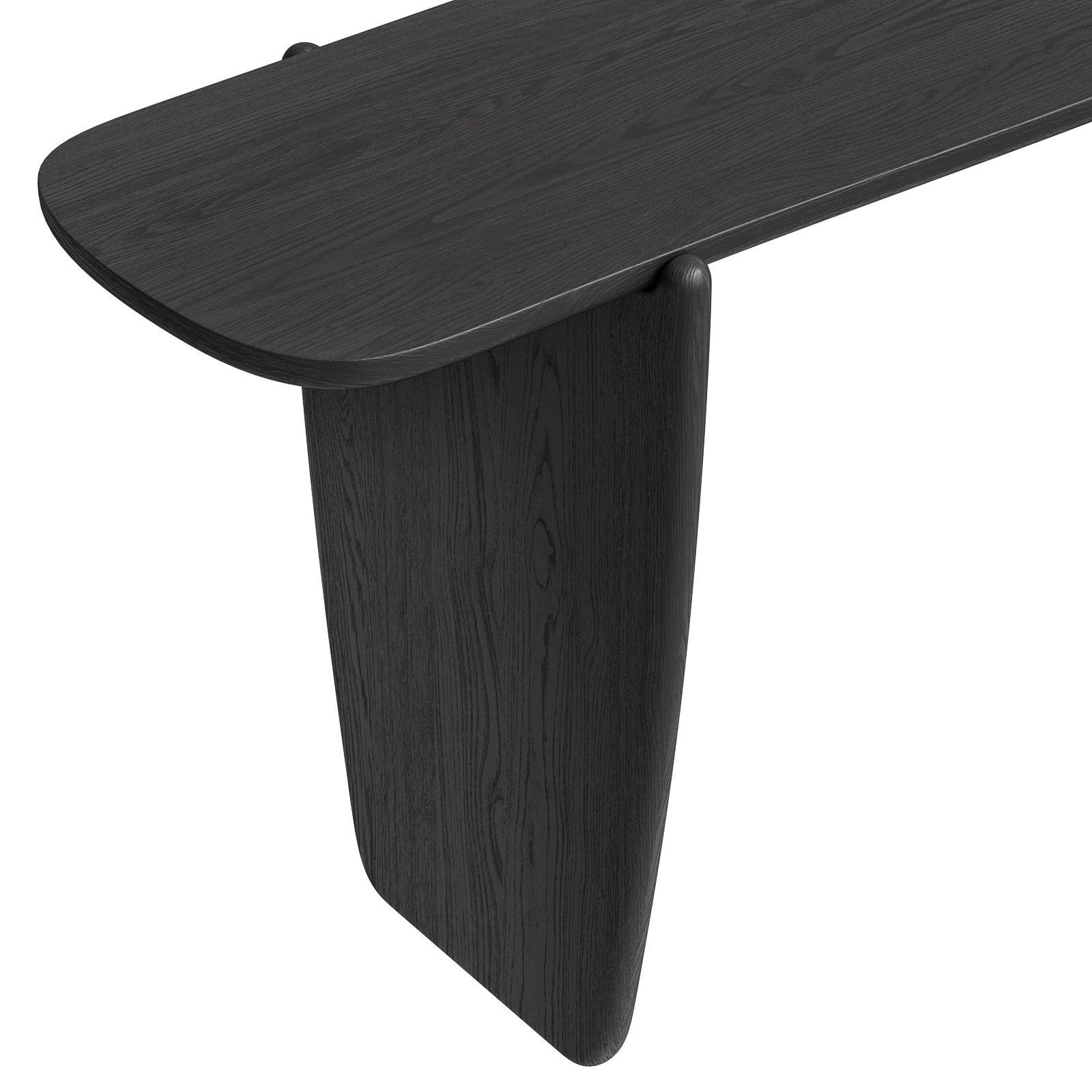 David Shaw wooden Finch console 3D model_5