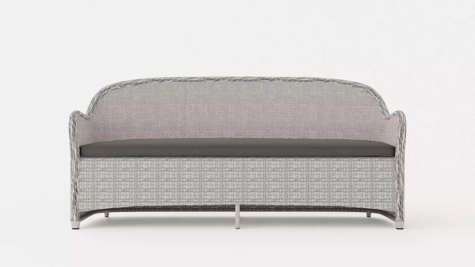 Roma 3-seater sofa Low-poly 3D model_0