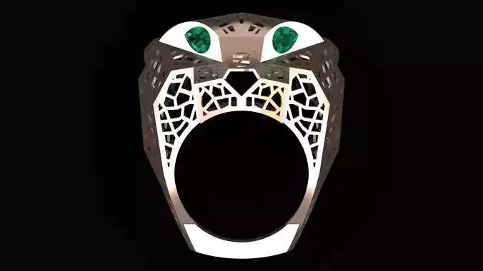 PANTHER HEAD RING