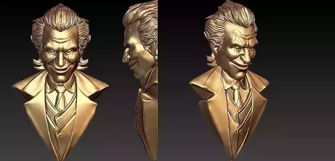 Joker Bust Pendant