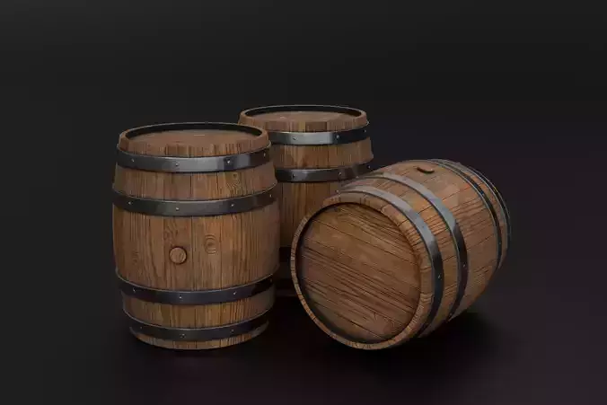 Wooden Barrel