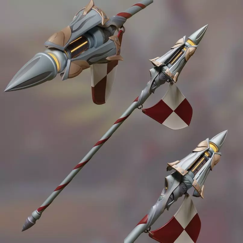 ROYAL KNIGHT MERCY OVERWATCH COPSLAY 3D print model