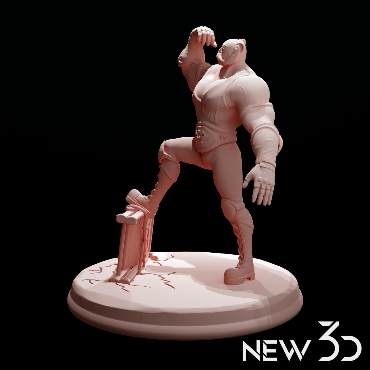 Tigre Braum 3D print model_1