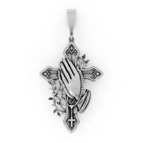Prayer Cross Pendant