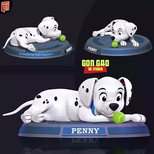 Penny - 101 dalmatians 3D print model