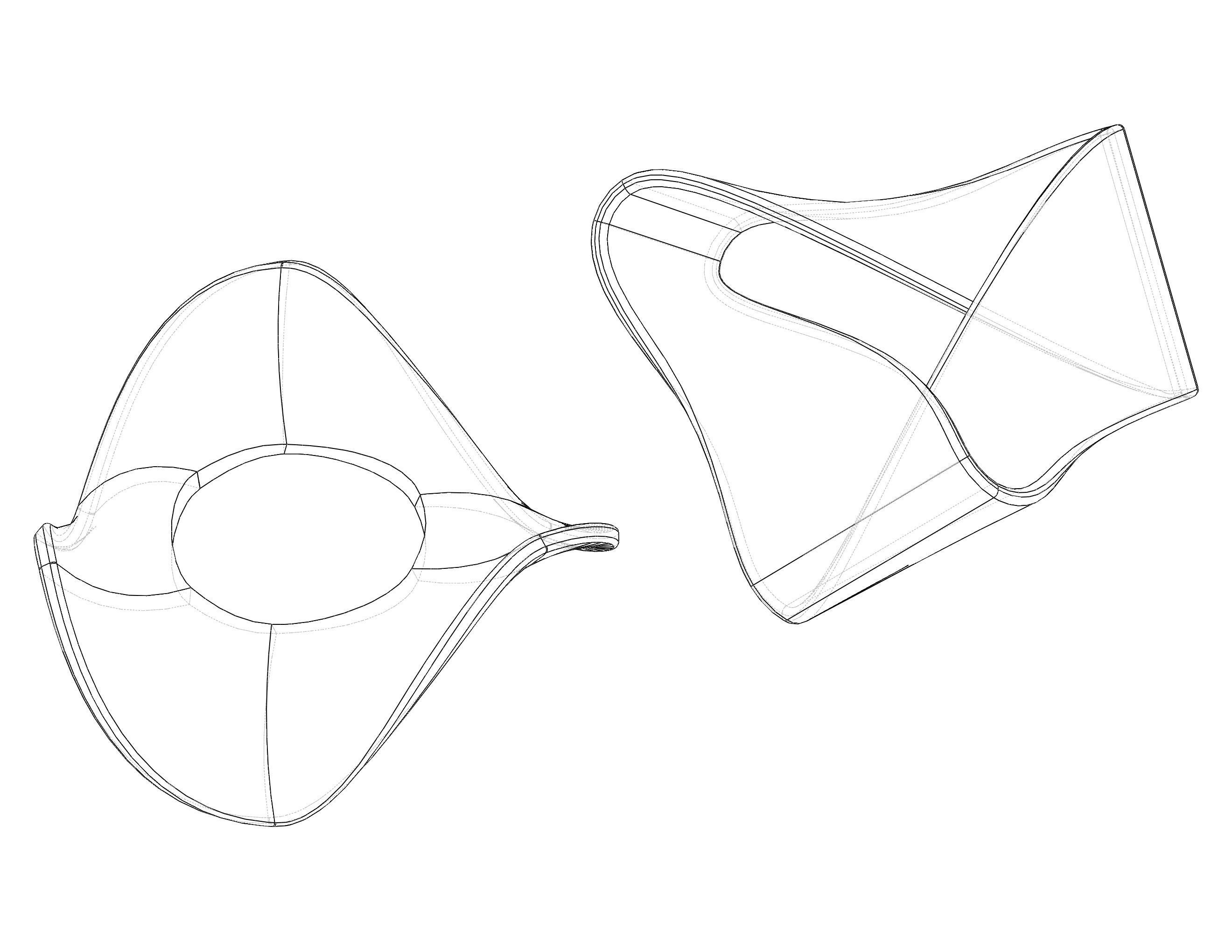 Moebius Shape Geometric Art 3D print model_19