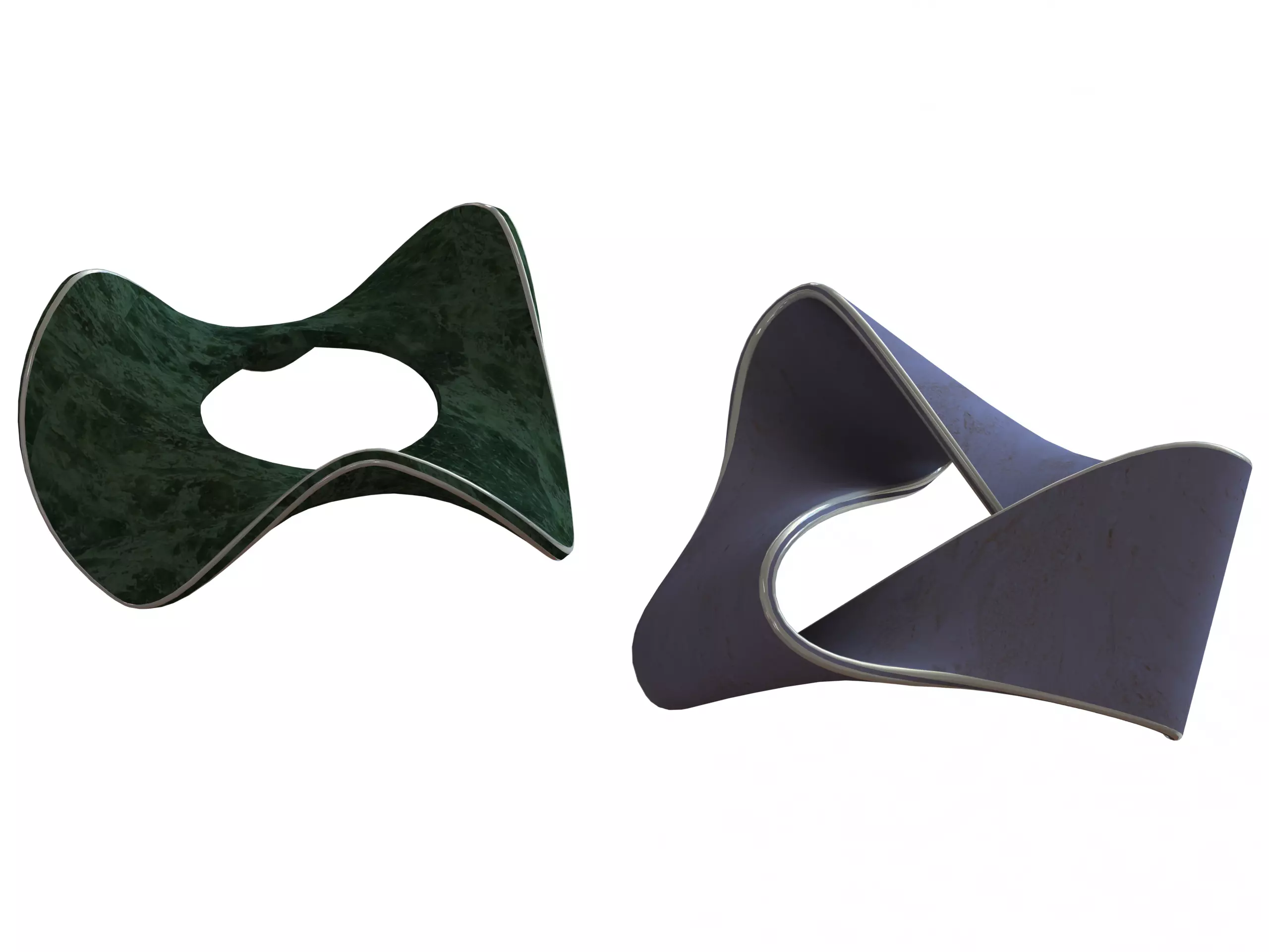 Moebius Shape Geometric Art 3D print model_0