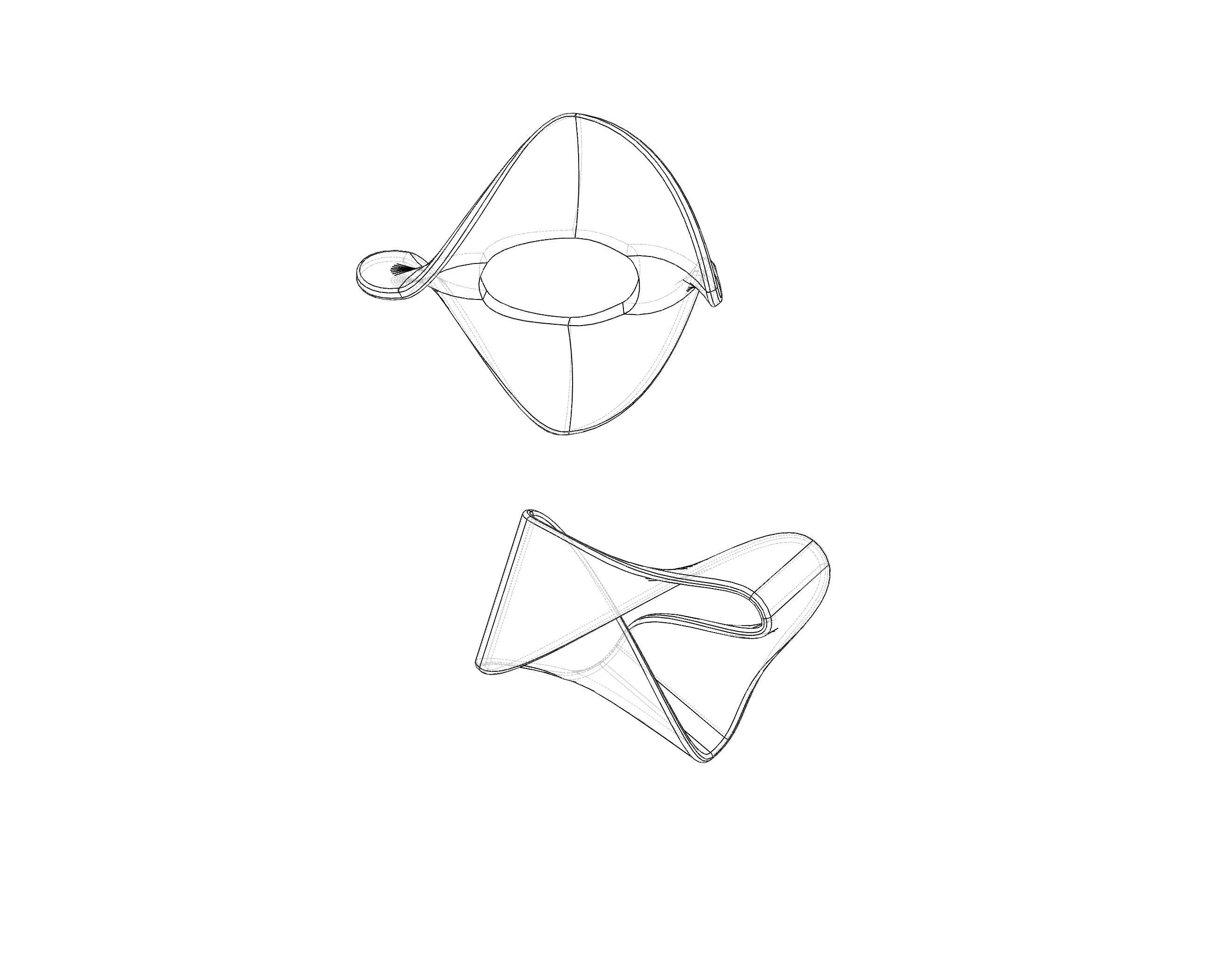 Moebius Shape Geometric Art 3D print model_35