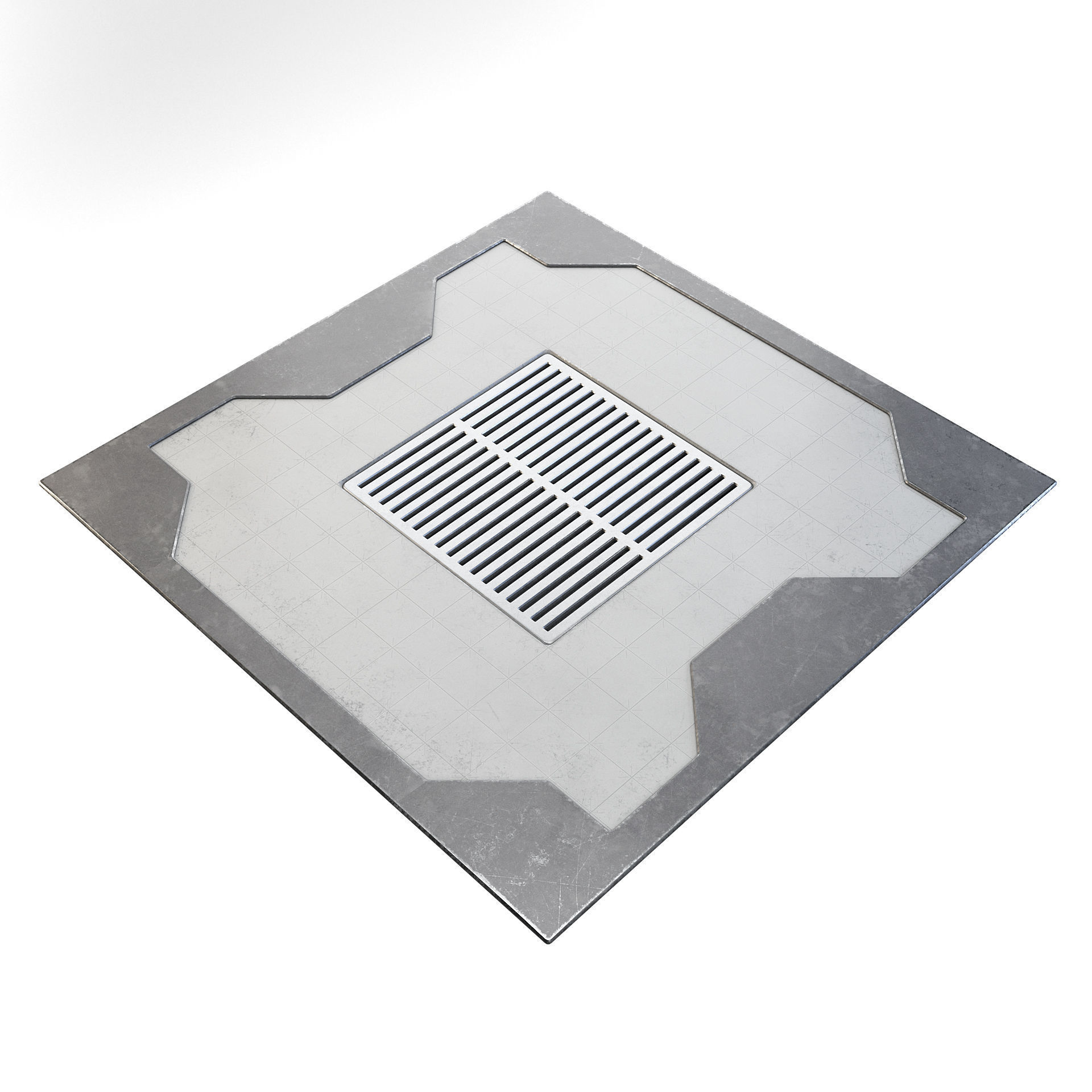 Space Station Floor - Large 3D model_5