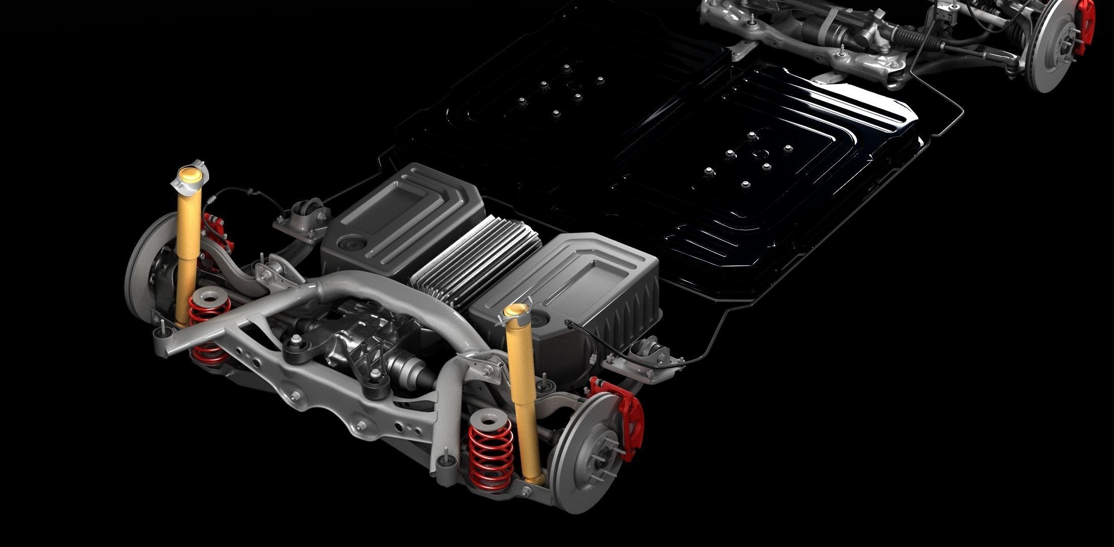 DOSCH 3D - CAR DETAILS - COMPACT ELECTRIC CAR 3D model_18