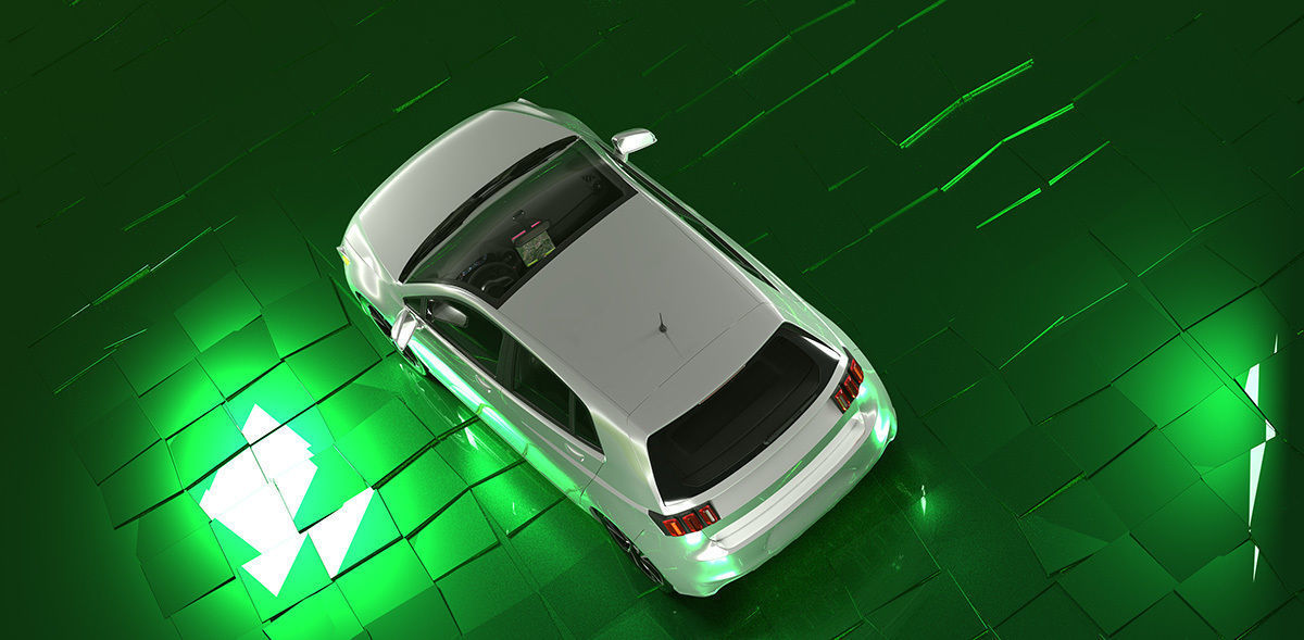 DOSCH 3D - CAR DETAILS - COMPACT ELECTRIC CAR 3D model_9