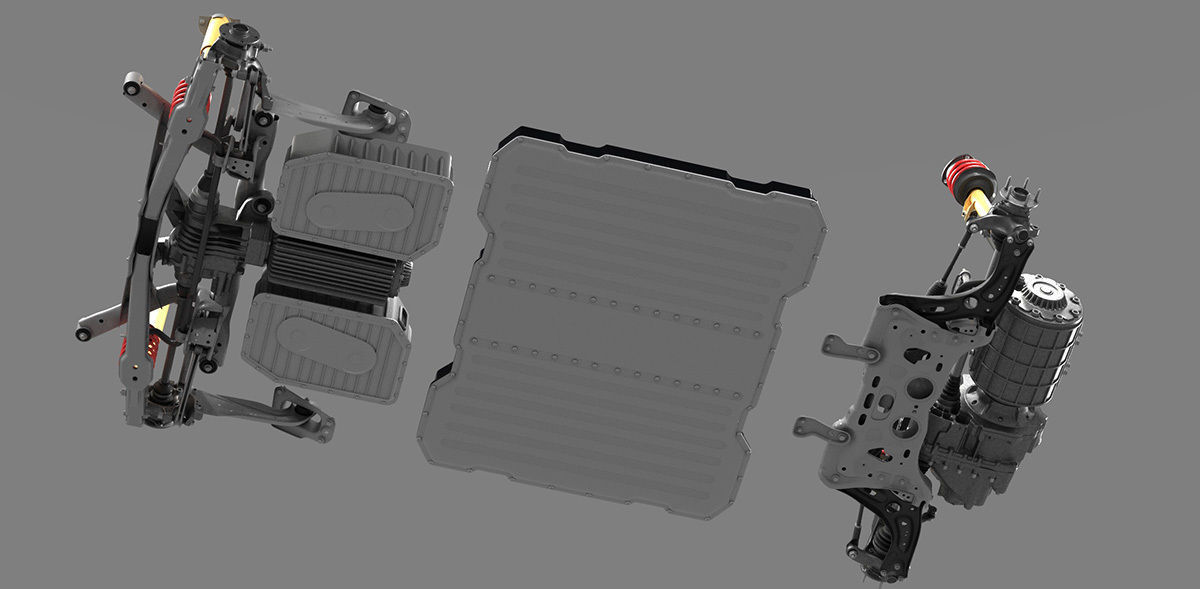 DOSCH 3D - CAR DETAILS - COMPACT ELECTRIC CAR 3D model_21