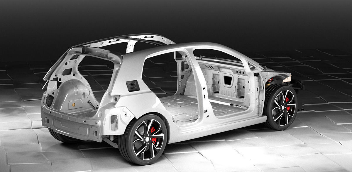 DOSCH 3D - CAR DETAILS - COMPACT ELECTRIC CAR 3D model_14