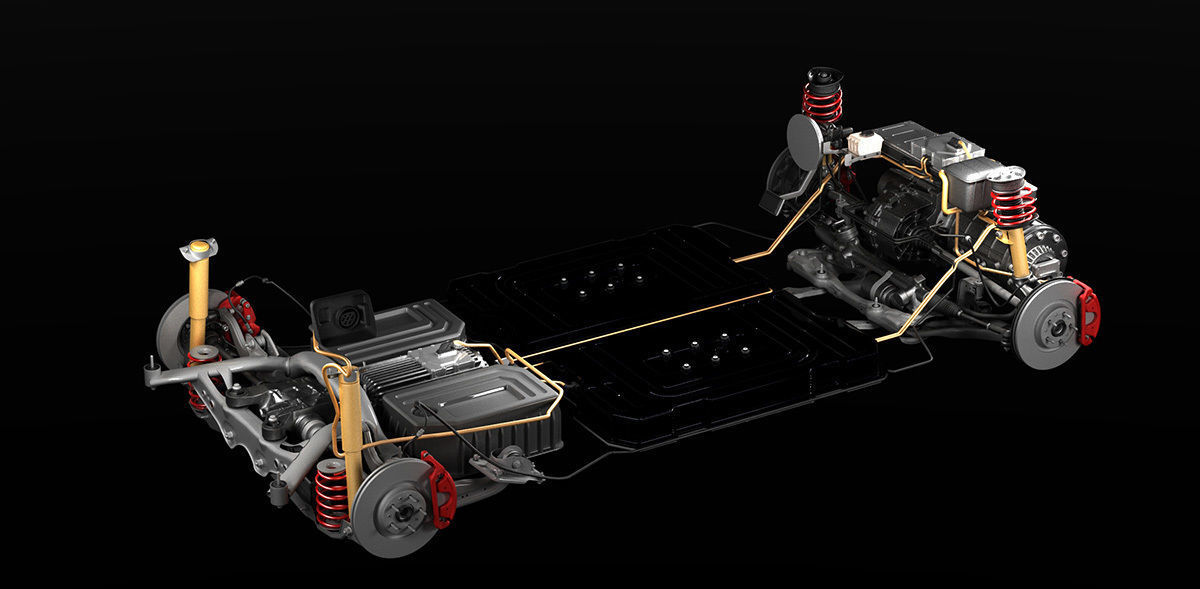 DOSCH 3D - CAR DETAILS - COMPACT ELECTRIC CAR 3D model_17