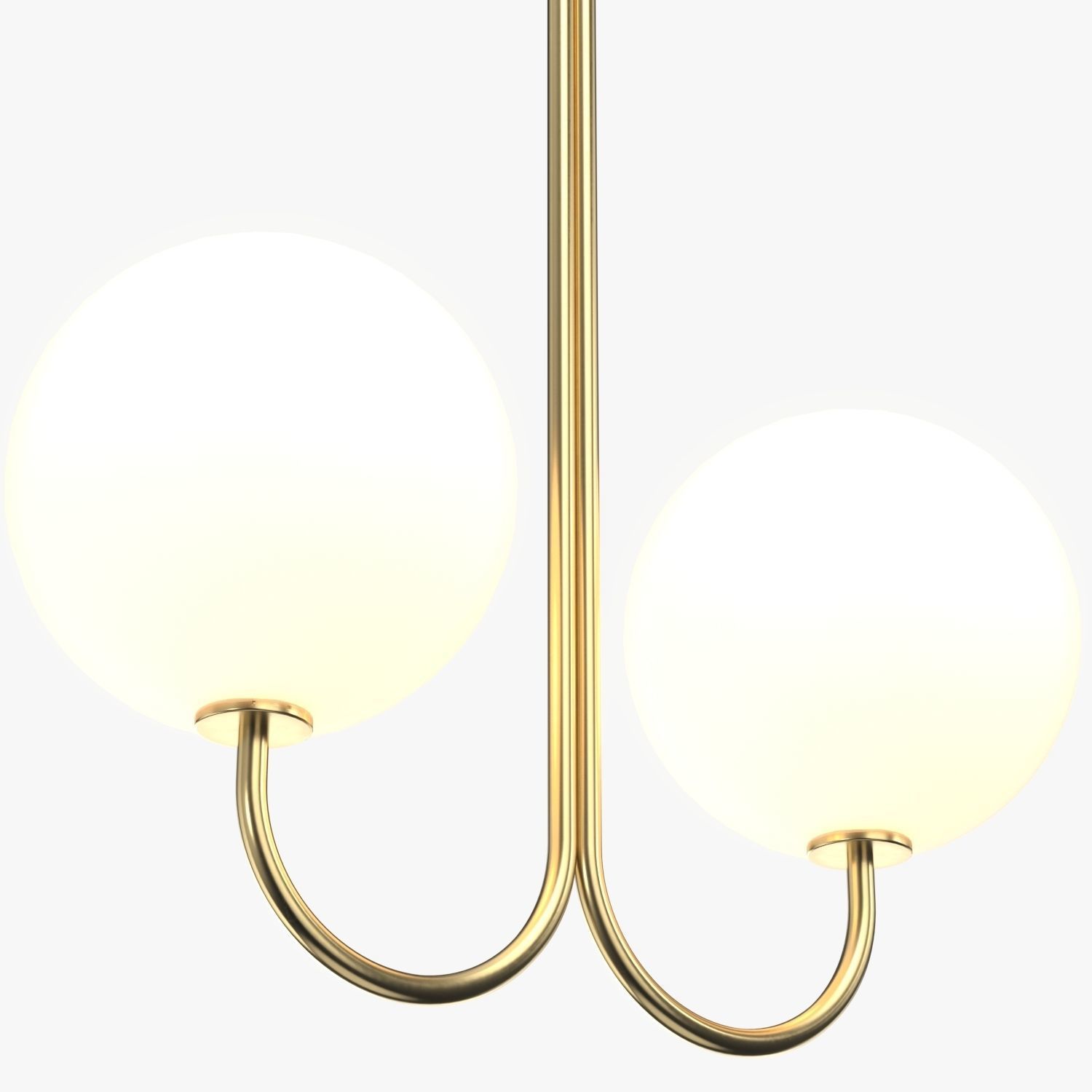 Double Angle Pendant PBR 3D model_3