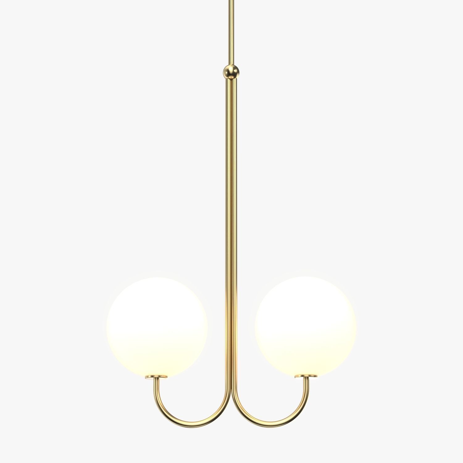 Double Angle Pendant PBR 3D model_2