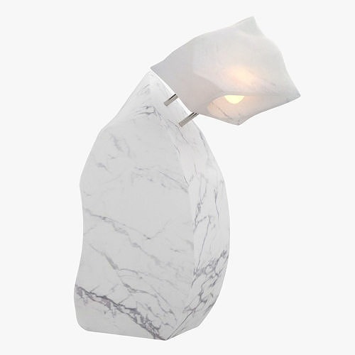 Flood Series Table Lamp PBR 3D model