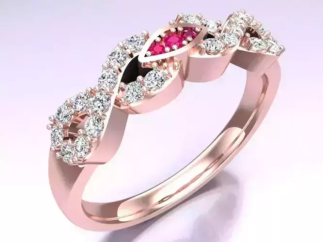 Diamond Ring - Womens Rings - N92437