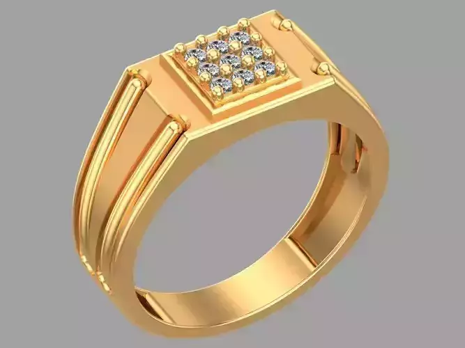 Gents ring gold