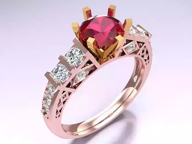 Diamond Ring - Womens Rings - N110406