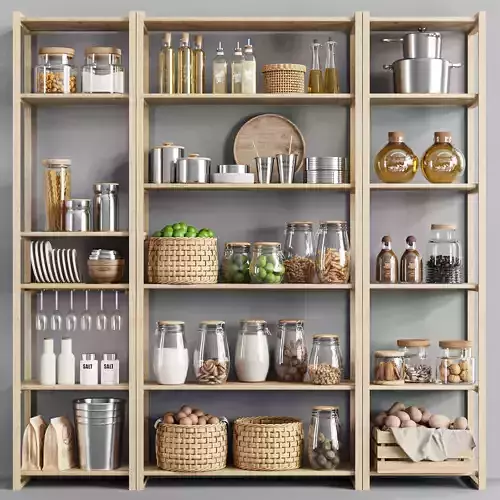 kitchen accessories057 3D model