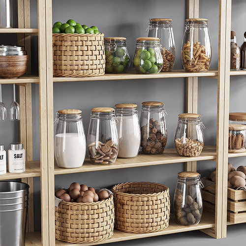 kitchen accessories057 3D model 3