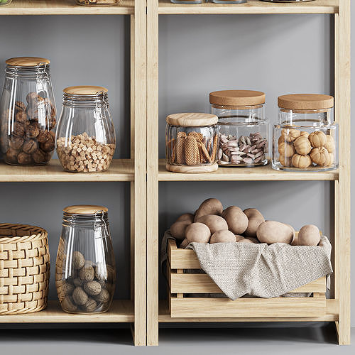 kitchen accessories057 3D model 7