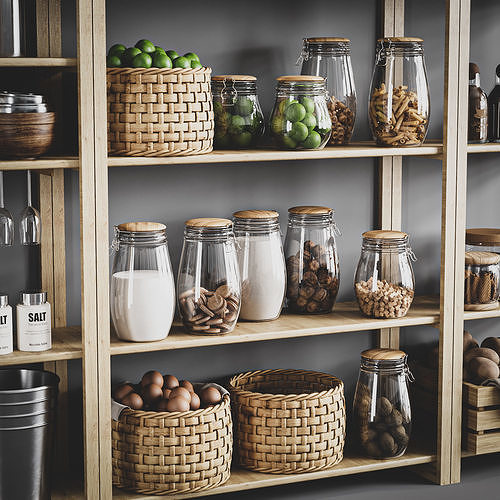 kitchen accessories057 3D model 2