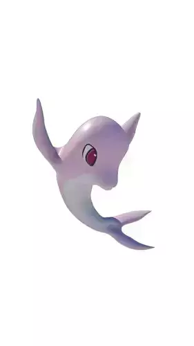 Cartoon cute dolphin
