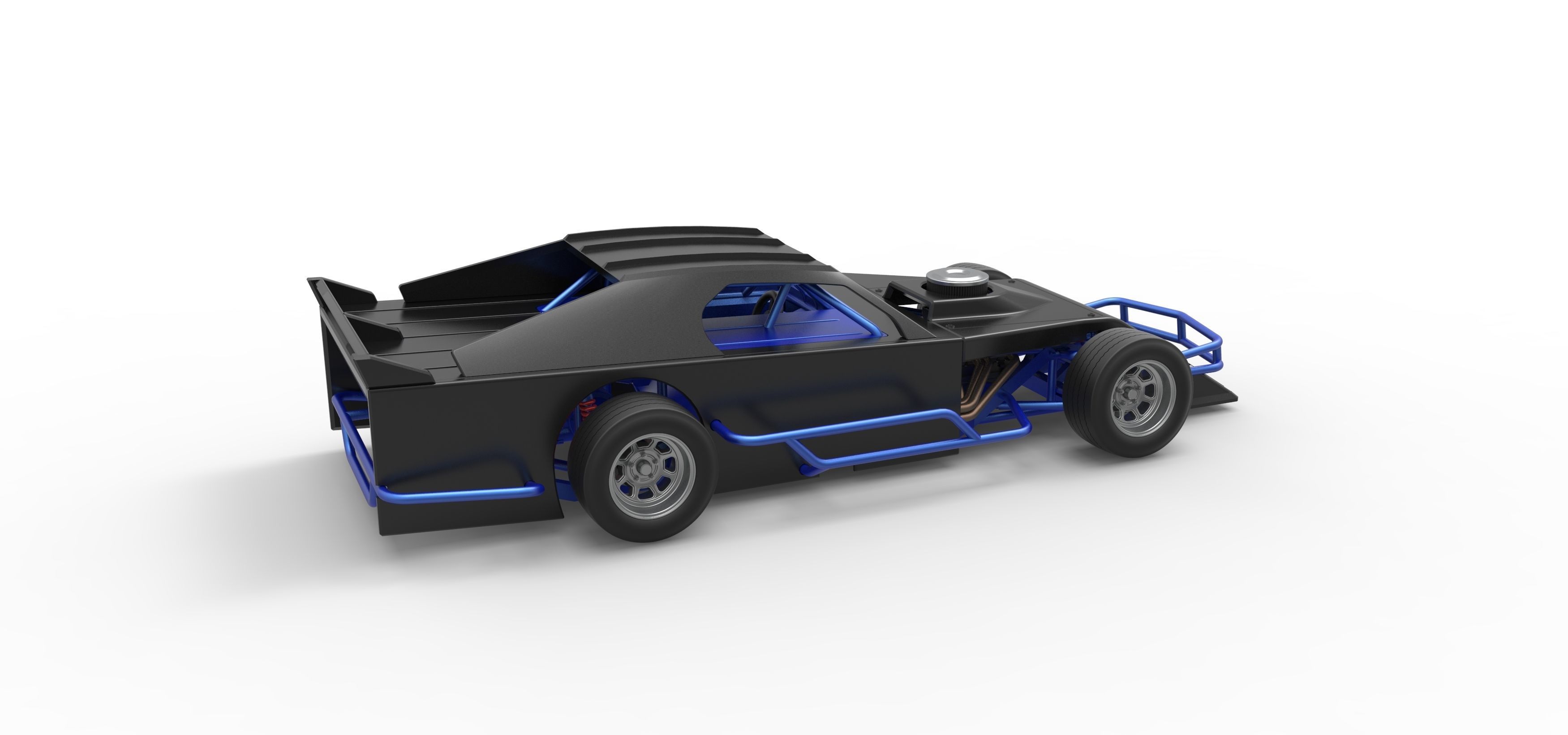 Asphalt Modified stock car Version 3 Scale 1 to 25 3D print model_20