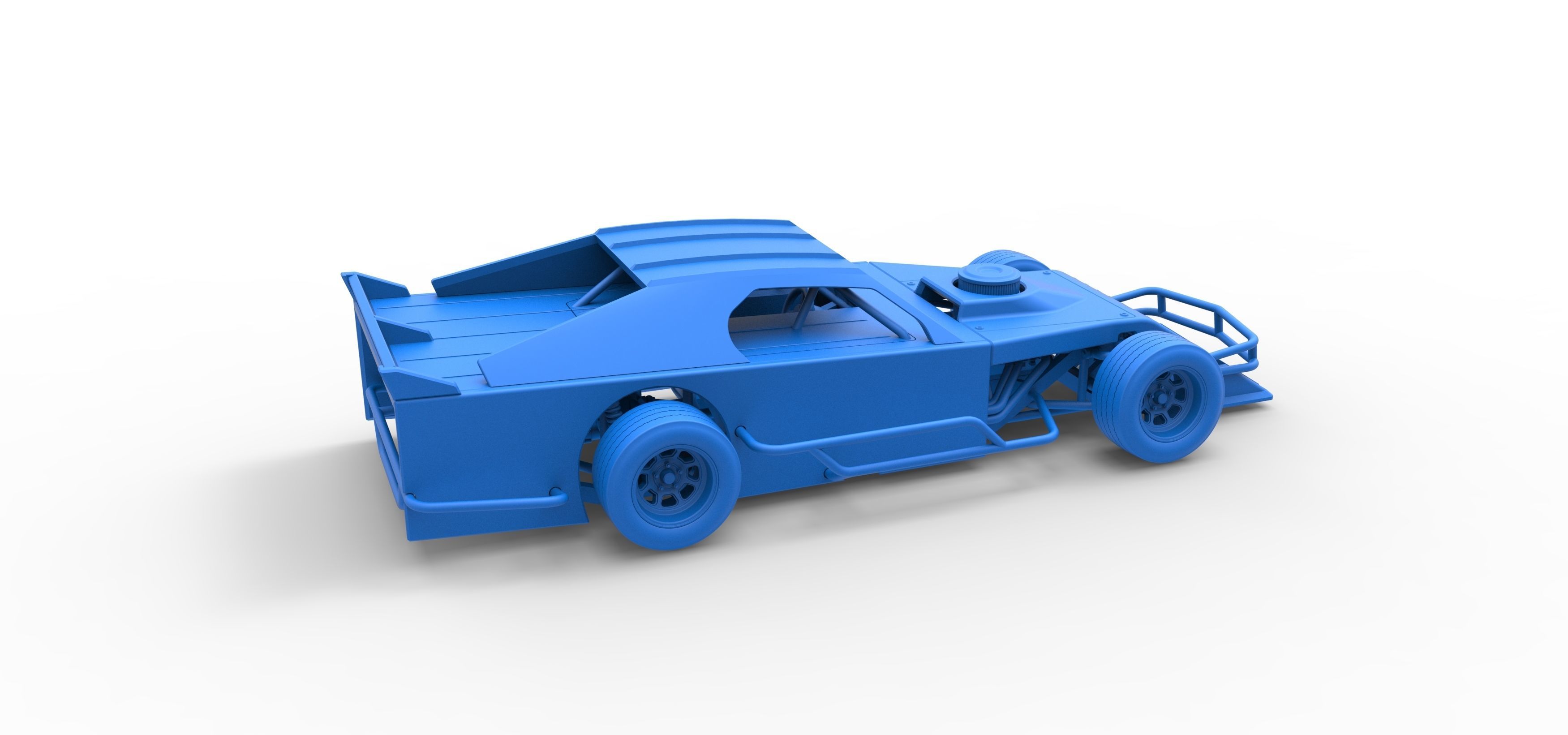 Asphalt Modified stock car Version 3 Scale 1 to 25 3D print model_47