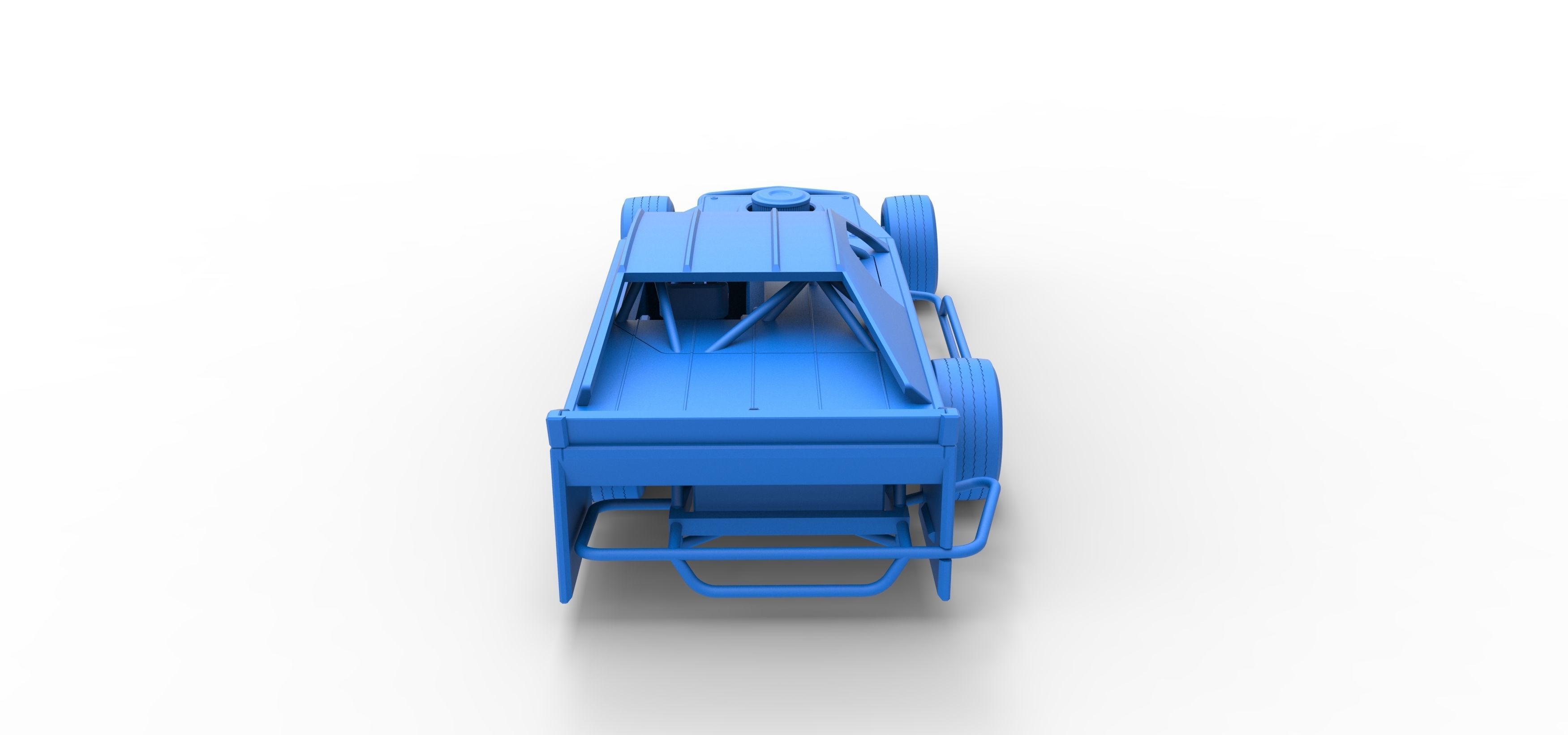 Asphalt Modified stock car Version 3 Scale 1 to 25 3D print model_44