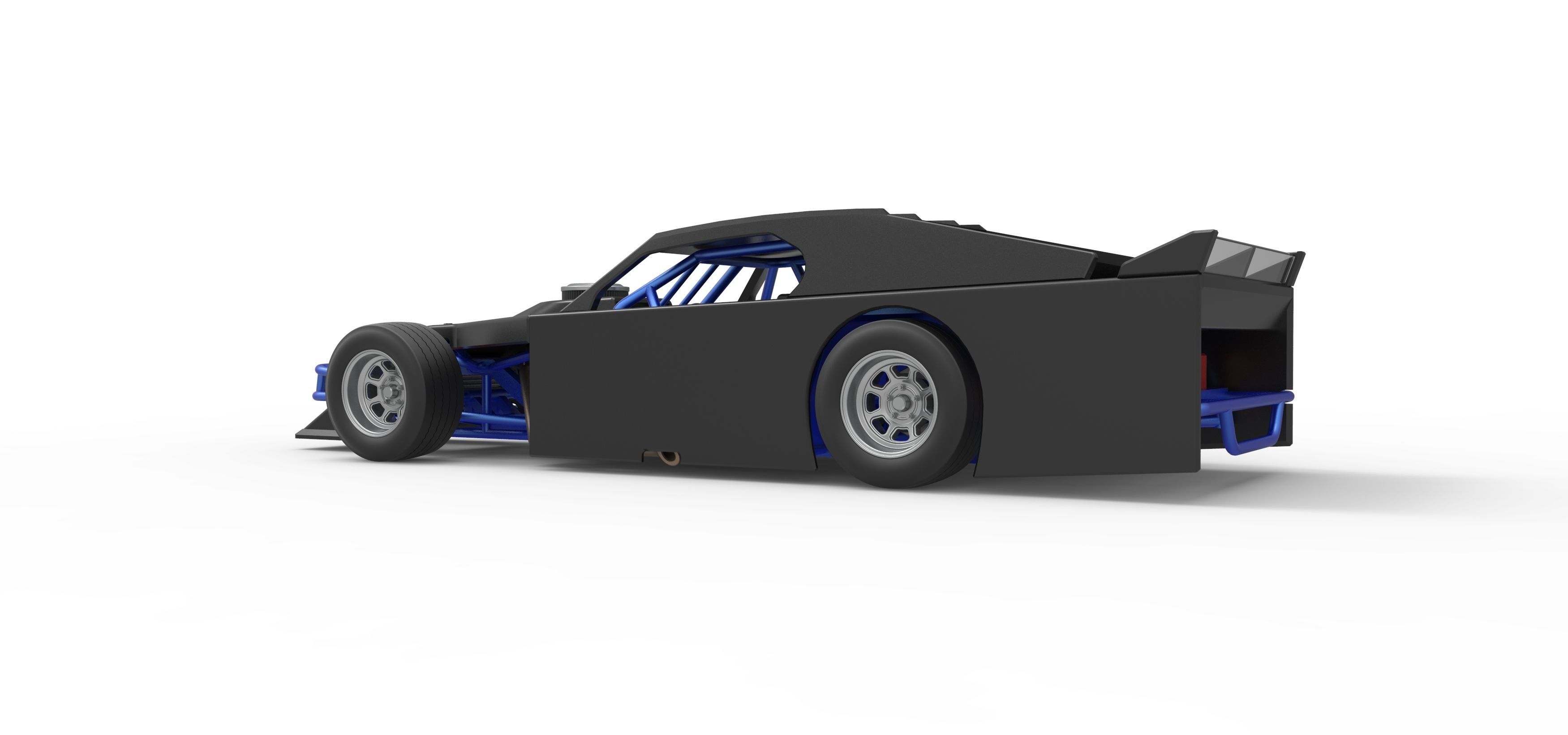 Asphalt Modified stock car Version 3 Scale 1 to 25 3D print model_13