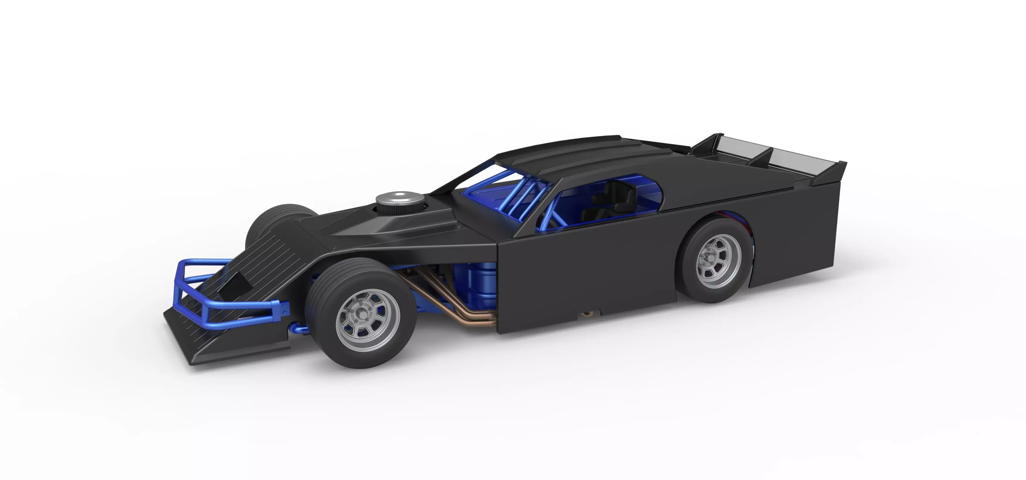 Asphalt Modified stock car Version 3 Scale 1 to 25 3D print model_0