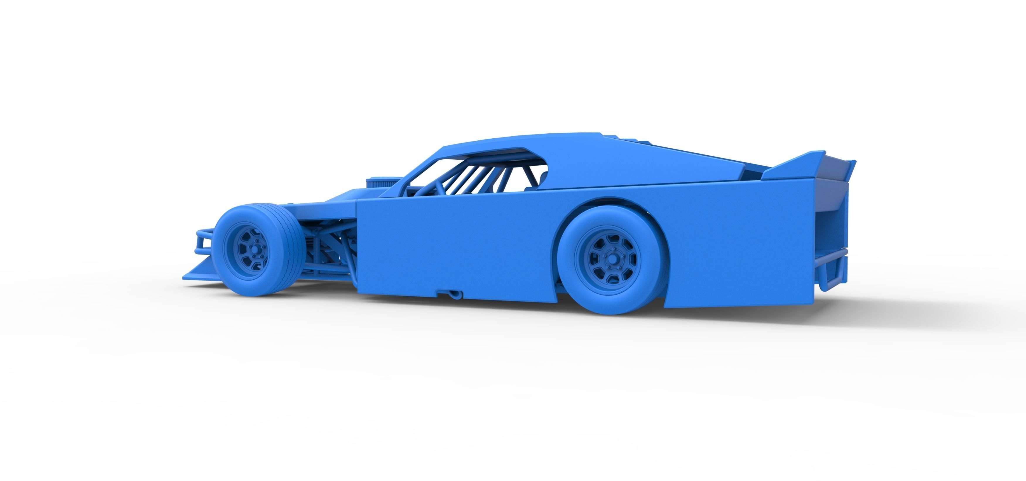 Asphalt Modified stock car Version 3 Scale 1 to 25 3D print model_40