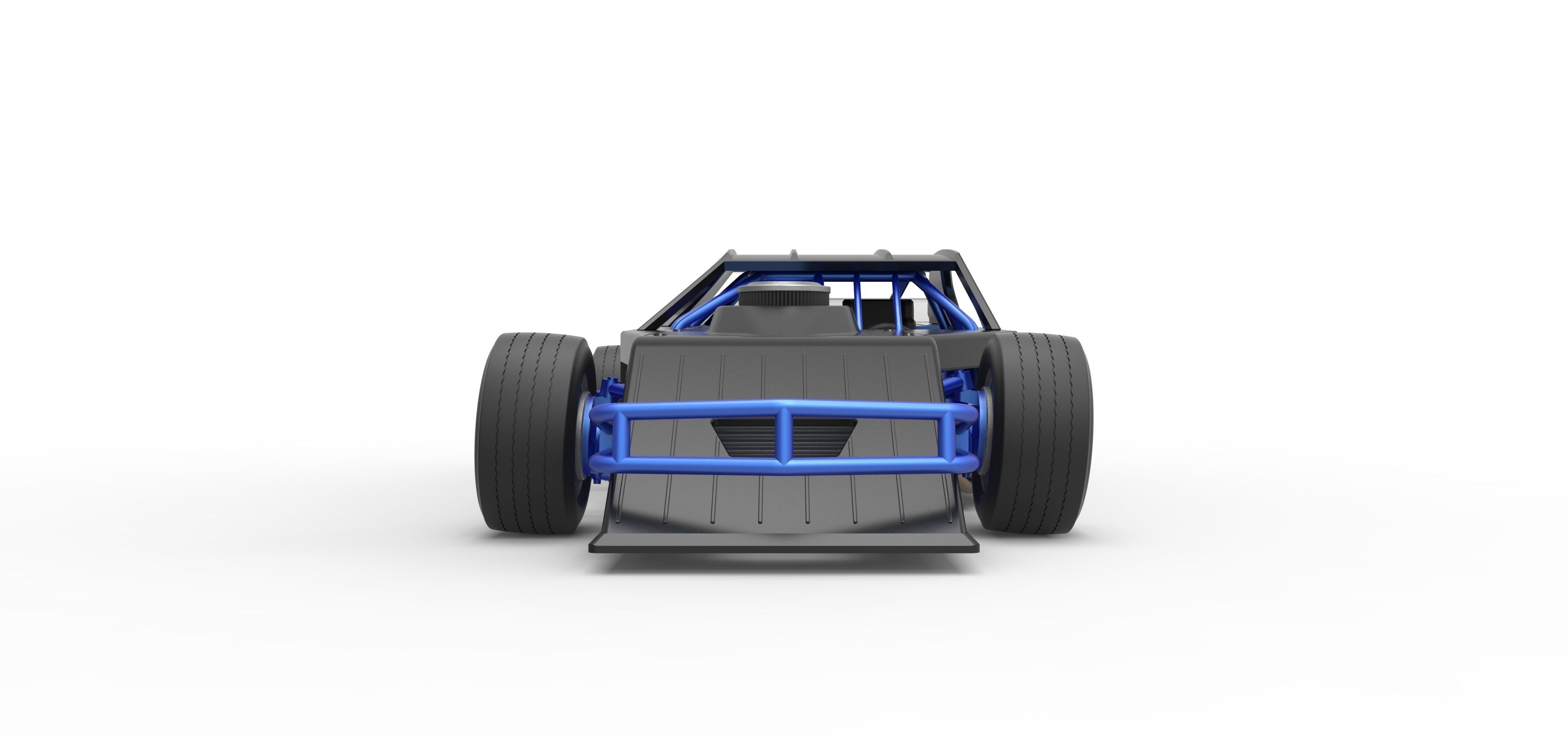 Asphalt Modified stock car Version 3 Scale 1 to 25 3D print model_7