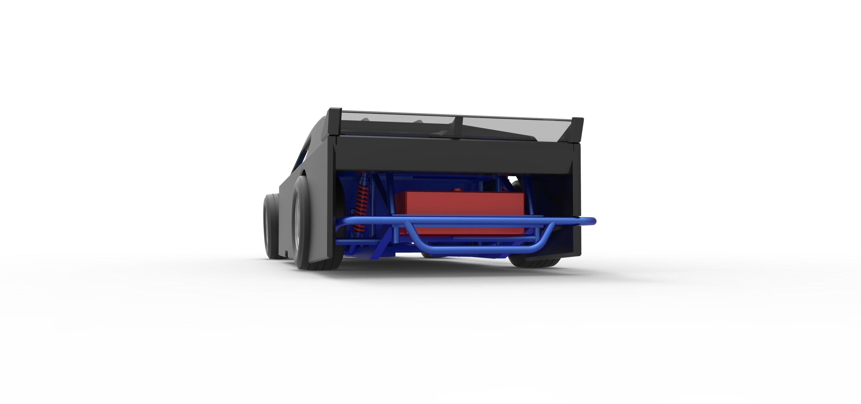 Asphalt Modified stock car Version 3 Scale 1 to 25 3D print model_15