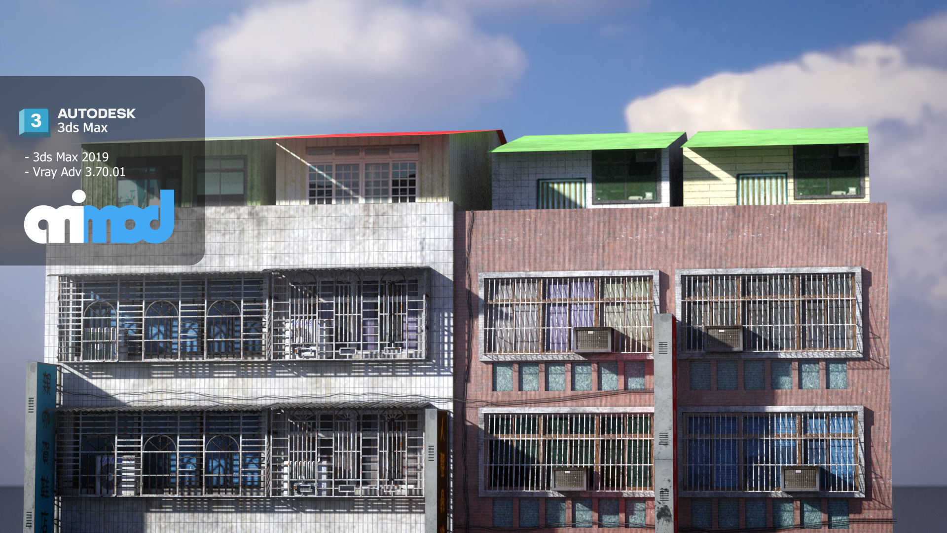 Raohe Building 03 3D model_3