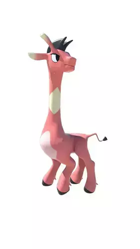 Cartoon giraffe
