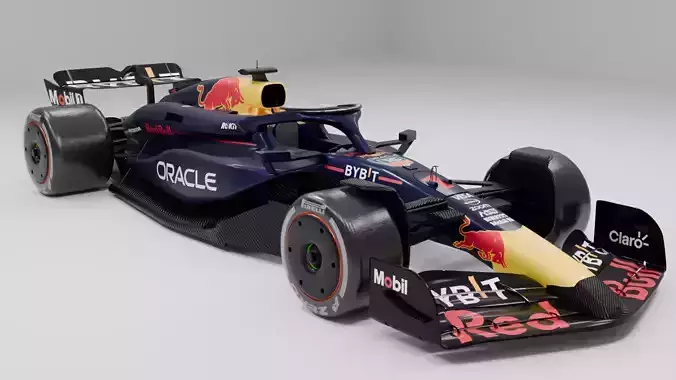 Red Bull RB20 F1 2024 car  3D model