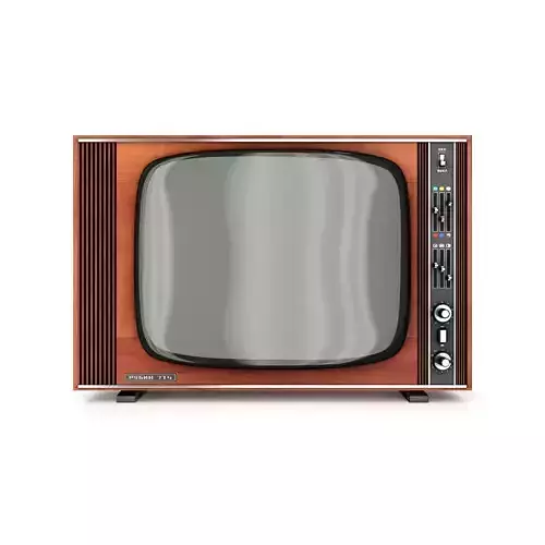 Rubin-714 TV set - retro TV from USSR