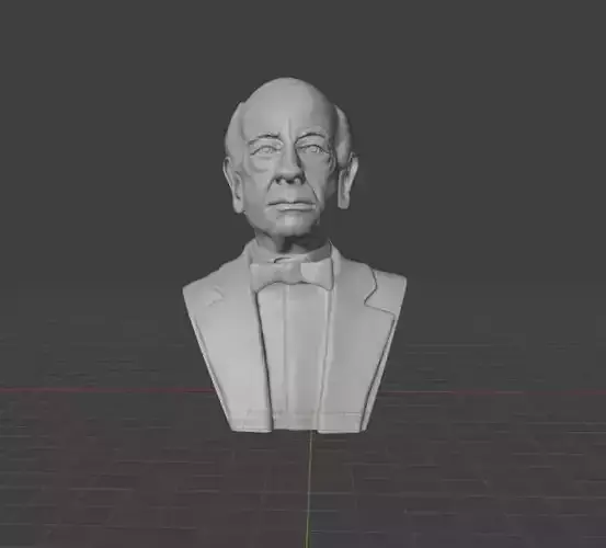 Willard Van Orman Quine 3D print model