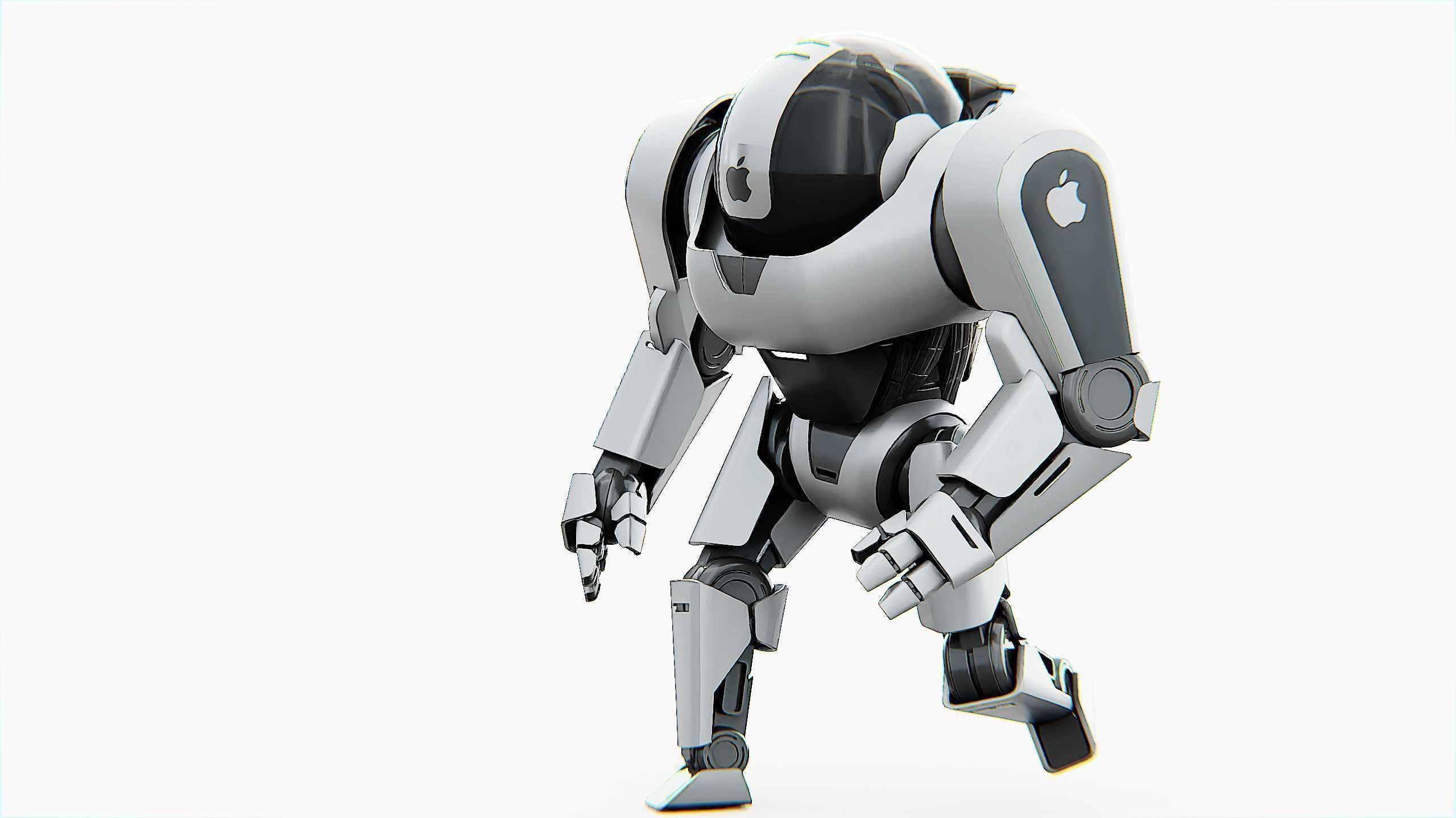 APPLE BOT Rigged for Unreal Engine - Unity - MIXAMO  3D model_3