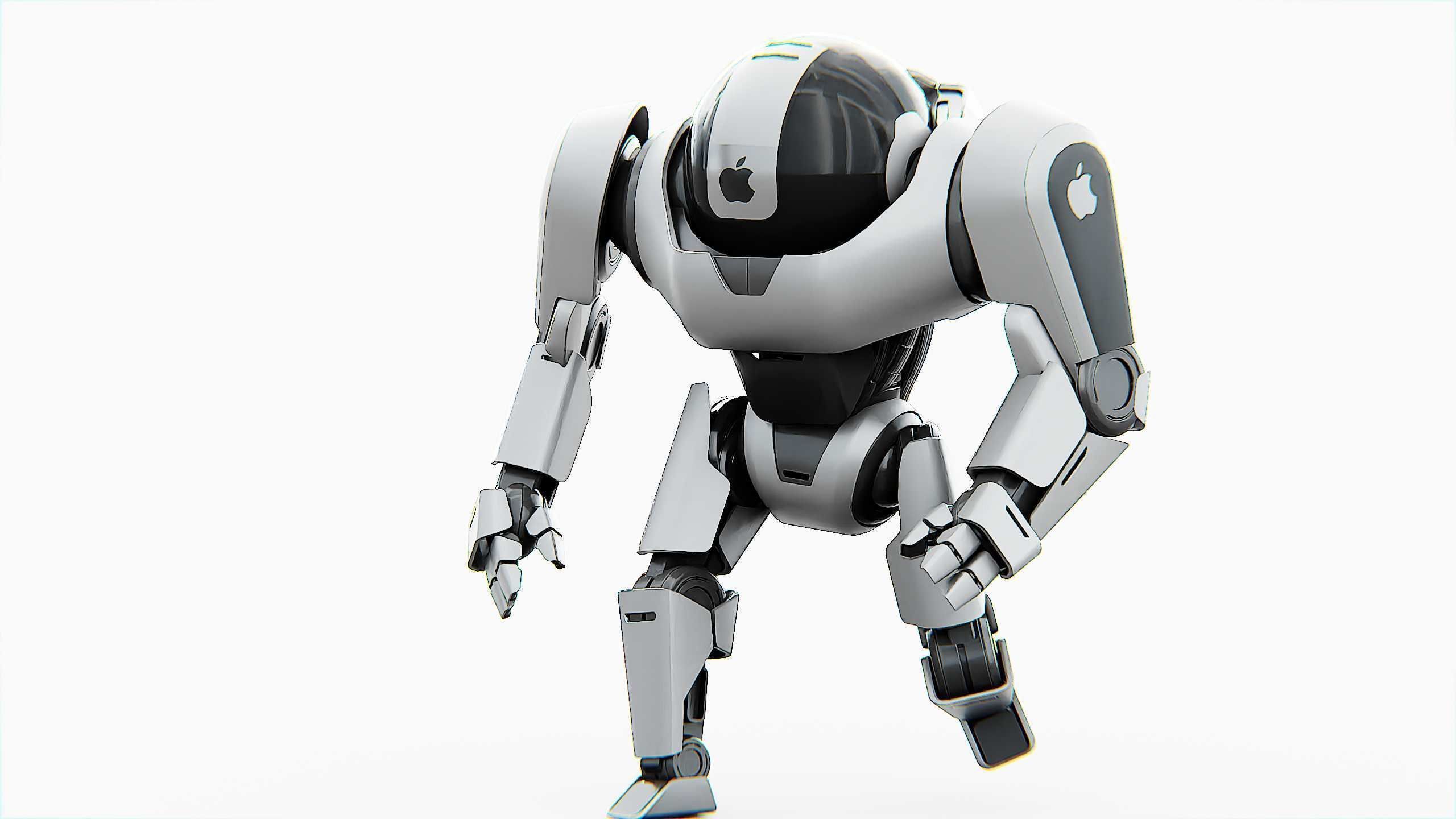 APPLE BOT Rigged for Unreal Engine - Unity - MIXAMO  3D model_2