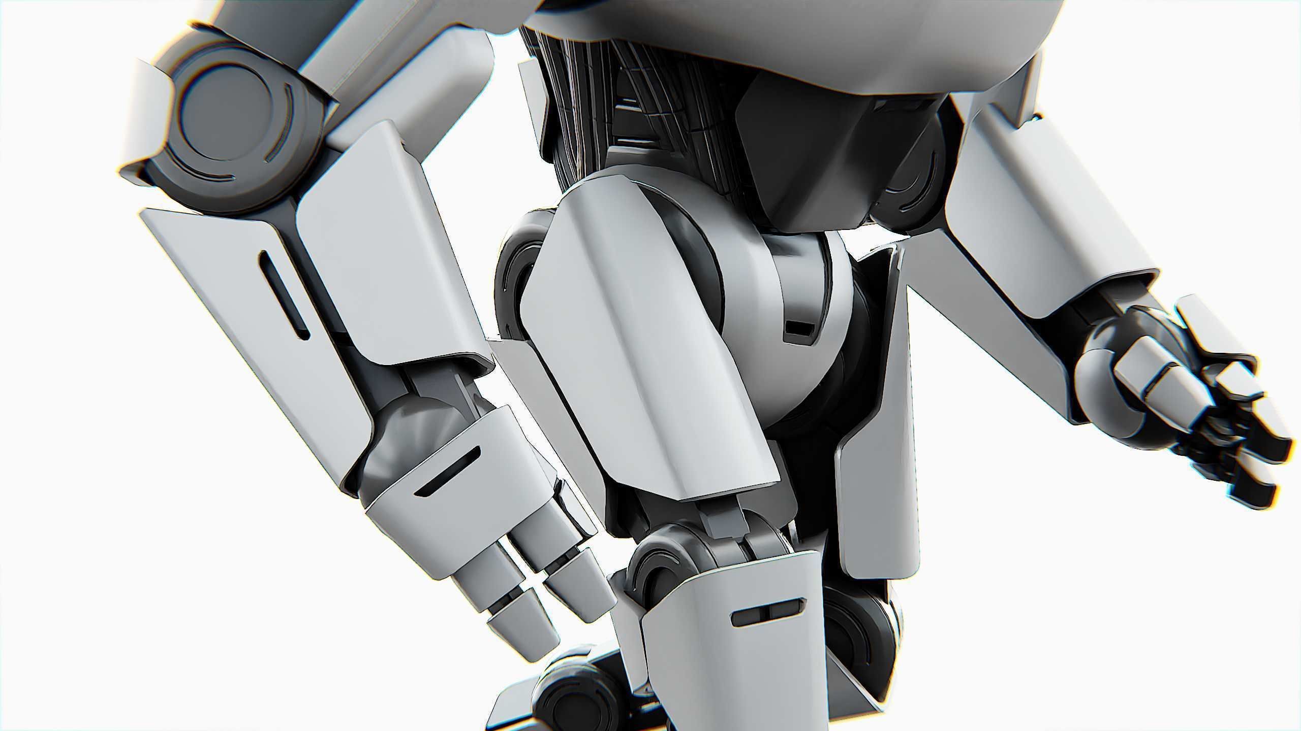 APPLE BOT Rigged for Unreal Engine - Unity - MIXAMO  3D model_23