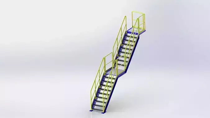 Industrial stairs