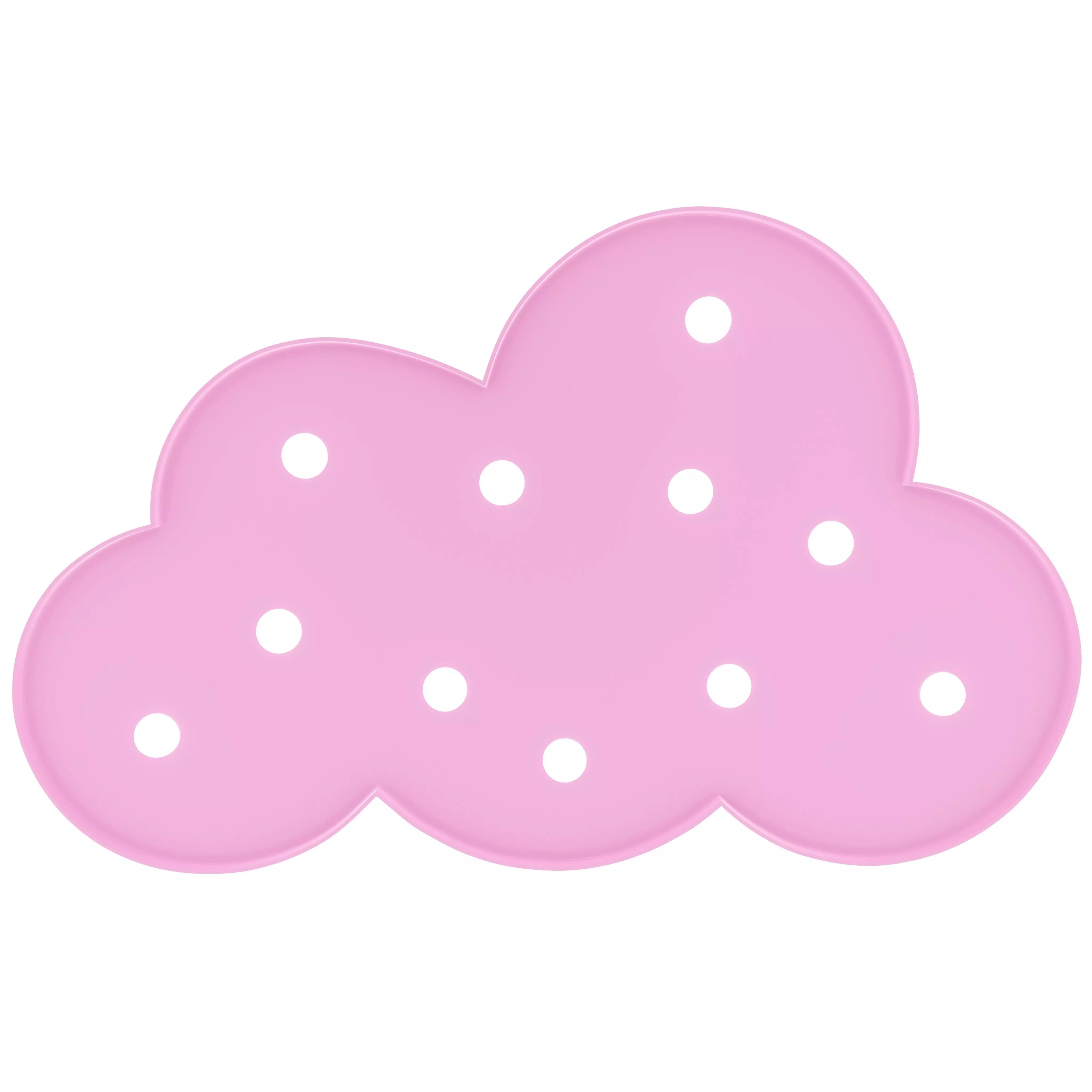 Cloud-shaped Nightlight 3D model_0