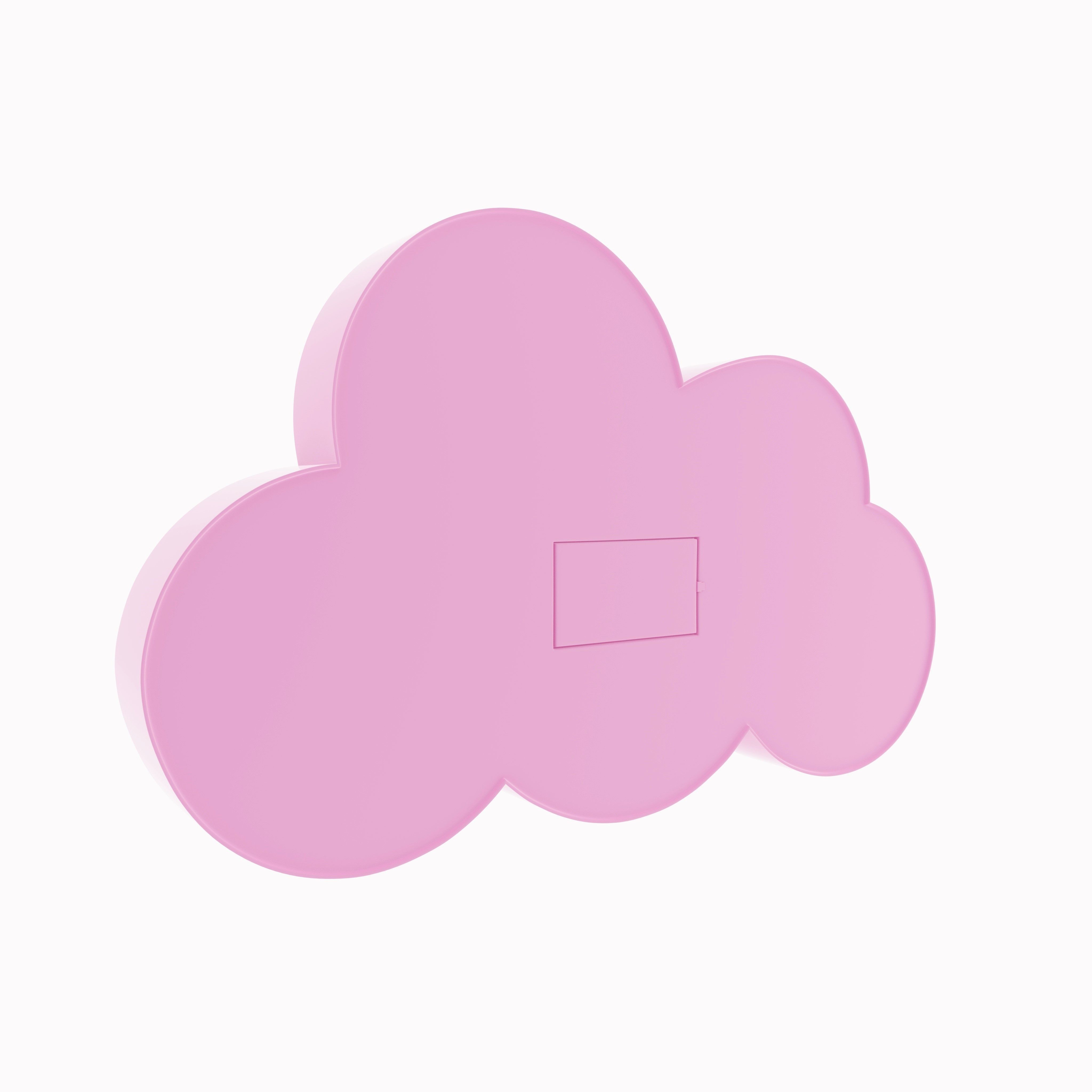 Cloud-shaped Nightlight 3D model_6